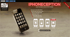 Desktop Screenshot of iphoneception.com